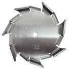 Disco Cowles de 125mm com Chapa de 3mm em Aço Inox 304 Disco Cowles de 125mm com Chapa de 3mm em Aço Inox 304