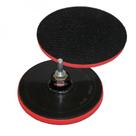 Disco de borracha 6" com tiras autocolantes para lixadeira M14 - BFH1111