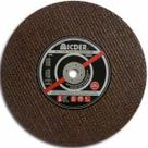 Disco de corte 10 X 18 X 34 2 Telas Icder