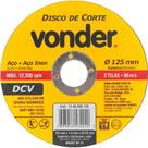Disco de Corte 125 mm x 1,2 mm x 22,23 mm, Dcv, Vonder OstenVonder
