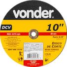 Disco De Corte 254mm X 3,2mm X 15,87mm DCV Vonder