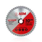 Disco de Corte ASM Ultra 10" 48 Dentes - Multiuso para Metais e Madeira
