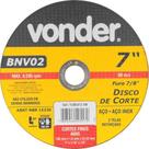 Disco de Corte Bnv 02 180 X 1,6 X 22,23mm - Vonder Disco de Corte Bnv 02 180 X 1,6 X 22,23mm - Vonder