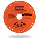 Disco de Corte Contínuo 115mm com Furo 22mm para Inox Ferro e Metais Geral Corte Fino Alta Durabilidade e Produtividade