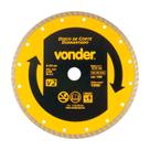 Disco de corte diamantado 230mm v2 turbo vonder
