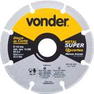Disco De Corte Diamantado Segmentado Metais 115 Mm Vonder