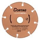 Disco de Corte Diamantado Super Metal de 115mm x 22,2mm - 60657 - CORTAG
