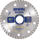 Disco de Corte Diamantado, Turbo, 110 mm, Furo de 20 mm, Iw13893 Irwin OstenVonder Disco de Corte Diamantado, Turbo, 110 mm, Furo de 20 mm, Iw13893 Irwin OstenVonder