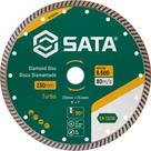 Disco De Corte Diamantado Turbo 230mm Sata St155014 Verde Disco De Corte Diamantado Turbo 230mm Sata St155014 Verde