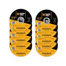 Disco de Corte Inox Com 10 Unidades Fasterr