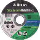 Disco de corte metal inox 115x1 atlas
