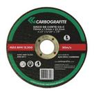 Disco de corte para Aço e Aço Inox 4 1/2" 115 x 1 x x22,23mm CG-C - Carbografite
