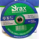 Disco de corte para Aço e Materiais Ferrosos 7" 180 x 3.0 x x22,23mm - Brax
