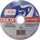 Disco De Corte Para Inox Disflex 4.1/2 X 7/8 15036 - Kit C/10