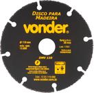 Disco De Corte Para Madeira Piso Laminado DMV110 Vonder