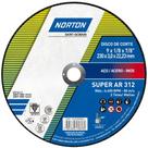 Disco de corte para metal 9" x 1/8" x 7/8" - Super - Norton