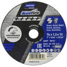 Disco de corte para metal e inox 3 x 3/64 x 25/64" - BlueFire