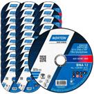 Disco de Corte para Metal e Inox 4.1/2 POL BNA 12 Kit com 25 Unidades NORTON
