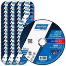 Disco de Corte para Metal e Inox 4.1/2 POL BNA 12 Kit com 50 Unidades NORTON