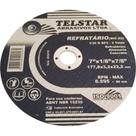 Disco De Corte Para Refratario Telstar 7 X 1/8 X 7/8 2 Telas 302210 - Kit C/10
