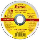 Disco de Corte Starrett 4.1/2x1/8x7/8 Para Ferro Aço Inox Metais Resistente Alta Performance