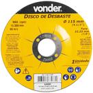 Disco de Desbaste 115,0 mm x 5,0 mm x 22,23 mm, Dbv, Vonder OstenVonder Disco de Desbaste 115,0 mm x 5,0 mm x 22,23 mm, Dbv, Vonder OstenVonder