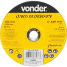 Disco de Desbaste 180,0 mm x 6,4 mm x 22,23 mm, Dbv, Vonder OstenVonder