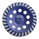 Disco de desbaste Diamantado Turbo Ø 150mm Grão 36 Pisos Concreto Granito Mármore Pedras