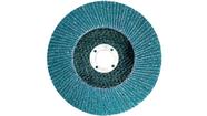 DISCO DE DESBASTE FLAP EM ZIRCÔNIO 115X 22mm GRÃO 80 - 5 Pçs