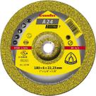 Disco de Desbaste Klingspor A24 Extra T 7" - 180X8X22,23 Disco de Desbaste Klingspor A24 Extra T 7" - 180X8X22,23