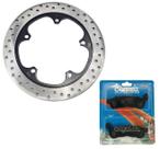 Disco de Freio Dianteiro Cb 300F Twister Combi Brake + Pastilhas Cobreq Racing