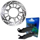 Disco de Freio Dianteiro Crosser 150 2014 A 2017 Com Pastilhas Cobreq