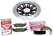 Disco de Freio Dianteiro Honda Cg 160 Titan Esd 2016 2017 2018 2019 2020 2021 2022 + Pastilhas e Lona Disco de Freio Dianteiro Honda Cg 160 Titan Esd 2016 2017 2018 2019 2020 2021 2022 + Pastilhas e Lona