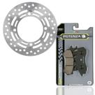 Disco de Freio Dianteiro Pcx 150 Combi Brake Com Pastilhas Potenza