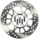 Disco de freio dianteiro XTZ125 XT225 TTR230 TDM225 DT200 com parafusos