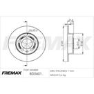 Disco de freio Traseiro Audi A3 1999 a 2007 FREMAX BD5601
