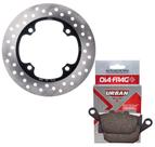 Disco de Freio Traseiro Cb 300 Sem Abs 2009-2015 + Pastilhas Diafrag
