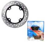 Disco de Freio Traseiro Hornet 600 Sem Abs 2008-2014 + Pastilhas Cobreq