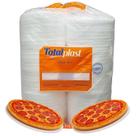 Disco De Isopor Branco Multiuso Doce Bolo Salgado Descartavel Multiuso 25 cm Com 200 Unidades