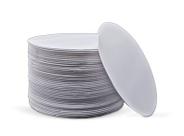 Disco de Isopor EPS 23cm Totalplast TDI23 2 Pacotes com 200 Unidades Total 400