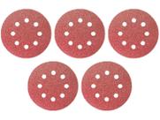 Disco de Lixa 125mm para Madeira Grão 40 MTX - 738029 5 Peças