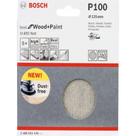 Disco de Lixa Bosch 125mm Grao 100 5 Unid 2608621145000 Disco de Lixa Bosch 125mm Grao 100 5 Unid 2608621145000