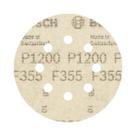 Disco De Lixa Bosch Pro F355 125mm Grano 1200 - 5 Unidades Disco De Lixa Bosch Pro F355 125mm Grano 1200 - 5 Unidades