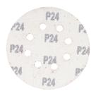 Disco de Lixa Com tiras autocolantes 5'' GR. 24 Com 10 Unidades (243,0017) - Rocast