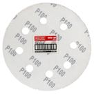 Disco de Lixa Com tiras autocolantes 7'' GR. 100 Com 10 Unidades (243,0030) - Rocast Disco de Lixa Com tiras autocolantes 7'' GR. 100 Com 10 Unidades (243,0030) - Rocast