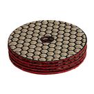 Disco de lixa diamantada flexivel desbaste grao 800 5pcs mtx