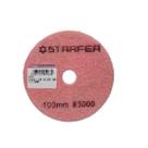 Disco De Lixa Diamantado 100mm gr 3000- Starfer -8747 Disco De Lixa Diamantado 100mm gr 3000- Starfer -8747