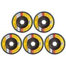 Disco de Lixa Flap 4.1/2 POL Grana 120 Com 5 Unidades STARRETT Disco de Lixa Flap 4.1/2 POL Grana 120 Com 5 Unidades STARRETT