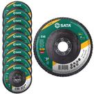 Disco de Lixa FLAP 4.1/2 POL Grão 40 com 10 Unidades SATA Disco de Lixa FLAP 4.1/2 POL Grão 40 com 10 Unidades SATA