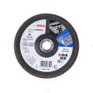 Disco de Lixa Flap Para Metal 7 x 7/8" Fibra Standard Bosch